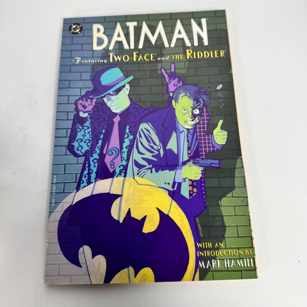 Batman Featuring Two-Face and the Riddler Paperback DC Comics Graphic Novel 1995